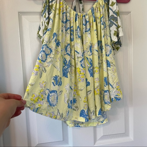 Free people yellow blouse - Picture 3 of 9